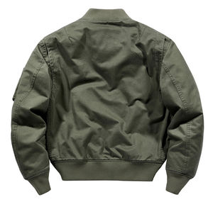 OEM por encargo chaqueta de bombardero al por mayor de béisbol de nylon abrigo de poliéster MA-1 chaquetas de bombardero de vuelo - Product Image 2