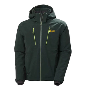 Men's Winter High Street Style <b>Soft</b> <b>Shell</b> Windbreaker <b>Jacket</b> O-Neck Collar Waterproof Breathable Quick Dry Lightweight Custom - Product Image 1