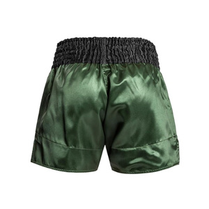 Pantalones cortos clásicos de Muay Thai para hombres y mujeres boxeo Kickboxing MMA BJJ ropa de lucha entrenamiento ejercicio logotipo personalizado - Product Image 4
