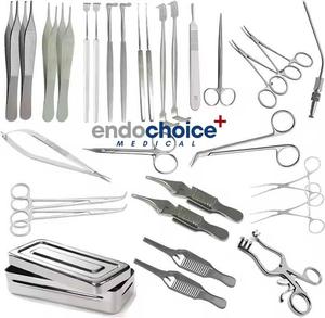 Lot de 45 fistules AV pour les procédures chirurgicales de la fistule artério-veineuse Instruments chirurgicaux en acier inoxydable par Endochoice Medical - Product Image 1