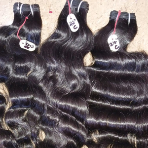 ผมมนุษย์บริสุทธิ์ผมชาวอินเดียสีผมธรรมชาติสไตล์ซูเปอร์เวฟ - Product Image 4