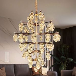 Lámpara Colgante LED Moderna de Lujo, Araña de <span class=keywords><strong>Cristal</strong></span> K9 para Sala de Estar, Dormitorio, <span class=keywords><strong>Bar</strong></span> - Product Image 2