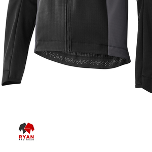 Ryan แจ็คเก็ตกันลมกันน้ำเป็นมิตรกับสิ่งแวดล้อมสำหรับผู้ชาย, แจ็คเก็ตผ้าสแปนเด็กซ์/ ไนลอนมีซิปสำหรับผู้ชาย - Product Image 5