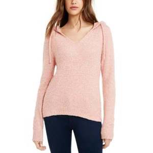 Felpa con Cappuccio Extra Large Rosa Mélange per Ragazze Crave Fame, Tessuto Lavorato a Maglia con Funzione Anti-Pilling - Product Image 1