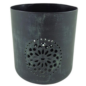 Wholesale Metal Heart Shaped T Light Holder Set of 2 Marble <b>Grey</b> Color Hanging <b>Candle</b> Holder for Home Decor Handmade - Product Image 6