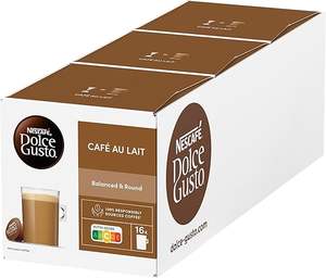 Dolce Gusto Café au Lait Arabica 96 Capsules de café Mousse de lait crémeuse Boîte de 6 paquets (6x16 capsules) - Product Image 5