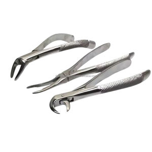 คีมถอนฟันสแตนเลสแบบใช้มือพรีเมี่ยมเครื่องมือกำจัดกรามแบบอเมริกันตามหลักสรีรศาสตร์ในช่องปาก - Product Image 1