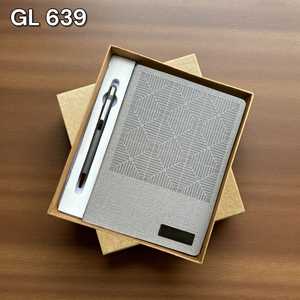 Cuaderno Ecológico A5 de Cuero y Metal con Bolígrafo de Madera, Juego de Regalo Ejecutivo de Lujo Personalizado con Logotipo Empresarial Hecho a Mano - Product Image 6