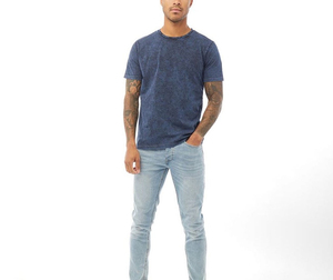 Vêtements décontractés personnalisés T-shirt vintage surdimensionné pour hommes délavé avec logo imprimé T-shirt surdimensionné pour hommes délavé à l'acide - Product Image 3