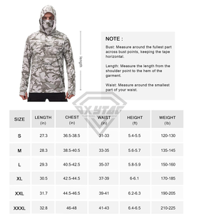 Sweat à capuche de pêche Performance en plein air personnalisé UPF 50 chemise de protection solaire à manches longues séchage rapide coupe ample sweat à capuche de pêche avec service OEM - Product Image 2