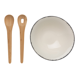 Insalatiera in bambù Ukiyo-stoviglie eleganti ed ecologiche - Product Image 3