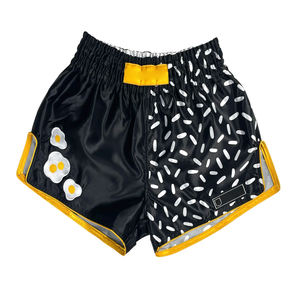 2025 <b>Lightweight</b> Adult Muay Thai <b>Shorts</b> Custom Polyester Sublimation Printing <b>Men's</b> Boxing MMA Training Fight <b>Shorts</b> for <b>Men</b> - Product Image 4
