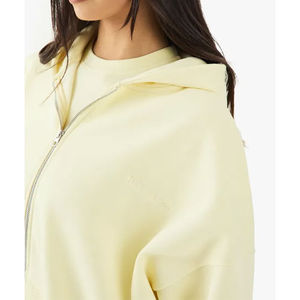 Sudaderas con capucha para mujer con diseño personalizado, ajuste holgado, cremallera completa, sudaderas con capucha de moda para mujer a la venta - Product Image 2