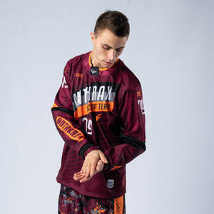 Fabricante de fábrica Paintball Jerseys Camisetas deportivas Impresión personalizada Paintball Uniforme Jersey Manga larga Paintball Jersey - Product Image 5