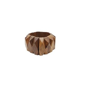 Pulsera de madera hecha a mano para mujer, pulsera de madera de acacia, pulsera de madera de lujo, Venta caliente - Product Image 1