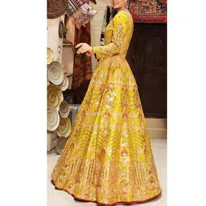 Ladies Embroidery Boutique Dress Pakistani Women 3 Piece Work embroidered Heavy dresses at Wholesale Rates