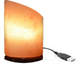 Sel de roche naturel de l'Himalaya pakistanais rose cristal lampe cylindre LED lampe à sel: veilleuse emballée sur mesure - Product Image 5