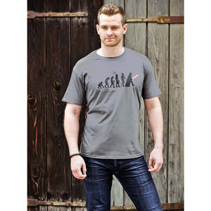 T-shirt Dark Force Evolution 100% coton avec motif imprimé, tissu jersey disponible en poids de 200g, 240g, 280g, 300g - Product Image 1