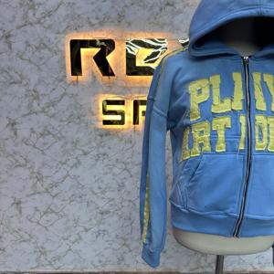 Sweat à capuche avec fermeture éclair à prix raisonnable et de style unique fabriqué en usine avec impression bouffante sweats à capuche à bas prix pour hommes - Product Image 5