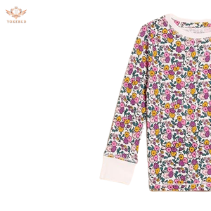 Camiseta térmica de punto de manga larga para niñas de la mejor calidad y diseño, camiseta cálida para niños, mezcla de algodón, ropa informal OEM del fabricante BD - Product Image 4