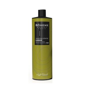 Shampoo alla Cheratina di Avocado per Idratazione Profonda dei Capelli, Riparazione e Cura Professionale dei Capelli in Salone - Product Image 1
