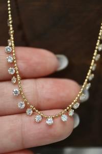ผู้ส่งออกอินเดีย สร้อยคอจี้เพชรออกแบบเองสำหรับผู้หญิง ใช้เป็นของขวัญหรือในโอกาสวันครบรอบและงานหมั้น มีจำหน่ายในราคาที่ดี - Product Image 5