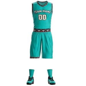 Custom Your Own Team Basketball Uniforms Reversible Basketball Uniform Set for Sport Wear - Product Image 2