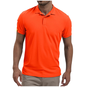 Vente chaude Grande Taille Prix de Gros Hommes Nouvelles Chemises De Golf Décontracté Confortable Plus De La Taille Polo Uni T-shirts Pour Hommes - Product Image 5