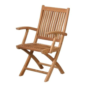 Relajación para jardín, restaurante, Villa, muebles, sillas plegables de madera, OEM Kiffa, etiqueta privada personalizada, supercómodo - Product Image 4