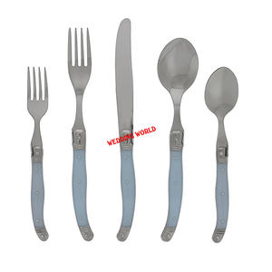 Cubiertos de metal con acabado plateado Cubiertos de diseño hechos a mano de excelente calidad Artículos para el hogar Cubiertos de metal decorativos de tamaño personalizado - Product Image 5