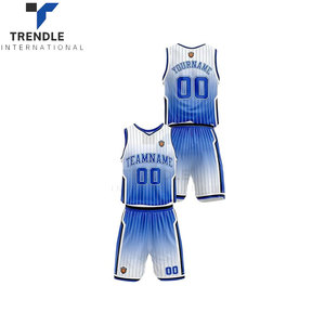 Maillots de basket-ball personnalisés, ensembles uniformes, noms et numéros imprimés, logos d'équipe, hommes, femmes, entraînement, jeux, tournois, antibactérien 100% - Product Image 5