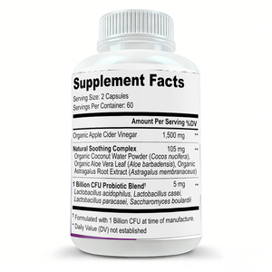 High quality private label Apple Cider Vinegar Capsules <b>Weight</b> Loss Slimming Promote Digestion immune boost support - Product Image 2