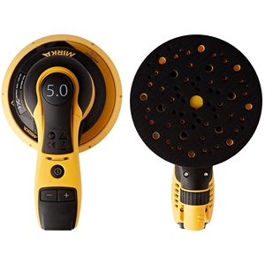 Ponceuse orbitale électrique professionnelle puissante de 6 pouces, 5 mm, sans poussière, avec étui, alimentation pneumatique - Product Image 3