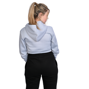 Sudadera con Capucha de Talla Grande Más Vendida, Diseño OEM, Logotipo Personalizado al por Mayor, Sudadera Corta de Algodón para Mujer - Product Image 6