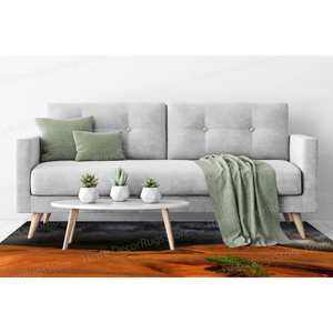 Starry Sky View Printed <b>Rug</b>, Farmhouse Decor, Landscape, <b>Chenille</b> Fabric,Nonwoven Thin <b>Rug</b> - Product Image 2