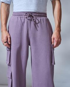 Pantalon de jogging de sport taille moyenne décontracté pour hommes Pantalon de survêtement ample en molleton avec cordon de serrage et logo personnalisables - Product Image 4