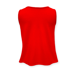 Meilleure qualité 60% Jersey coton 40% Polyester débardeur avec impression graphique pour les filles 2025 - Product Image 5