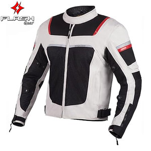 Veste de moto en maille pour hommes CE niveau 2 veste de protection Enduro Biker avec coussinets d'armure amovibles en tissu de maille respirante - Product Image 2