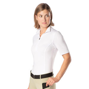 Polo de Poliéster para Mujer, Estilo Deportivo, Tallas Grandes, Colores Personalizados Disponibles - Product Image 3