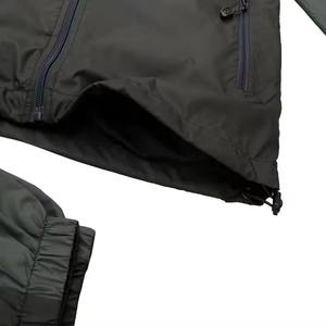 Survêtement de jogging de luxe pour hommes fabricants de survêtements en nylon personnalisé pour hommes, survêtement en nylon coupe-vent vierge personnalisé pour hommes - Product Image 3