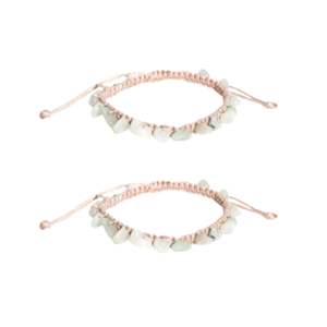 Bracelet Querces Beige Sweet par Nays Bijoux d'automne faits à la main pour femme, cadeau élégant et minimaliste - Product Image 2