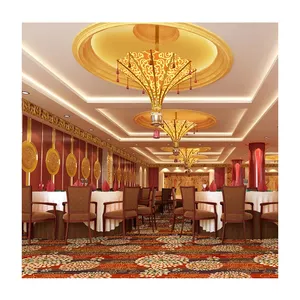 Nylon printed Akminster carpet supplier five-star hotel corridor wedding banquet hall wall to wall fire-resistant carpet