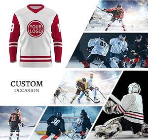 Le plus populaire concevez votre propre logo uniforme de hockey sur glace grande taille pour adulte - Product Image 1
