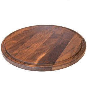 Assiette de service ronde en bois d'acacia nouveau design Assiettes à dessert Snack 100pc quantité minimale de commande - Product Image 4