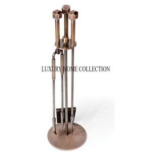 Top-rated heavy-duty metal <b>fire</b> pit <b>tool</b> kit with ergonomic grip and rust-resistant finished for safe and easy <b>fire</b> tending - Product Image 2