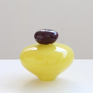 Vases en verre soufflé à la bouche Bixuan, couleur bonbon, avec dessus en galets, <span class=keywords><strong>vase</strong></span> <span class=keywords><strong>de</strong></span> <span class=keywords><strong>table</strong></span>, porte-fleurs, décoration moderne et ludique pour la maison, <span class=keywords><strong>centre</strong></span> <span class=keywords><strong>de</strong></span> <span class=keywords><strong>table</strong></span> pour <span class=keywords><strong>mariage</strong></span> - Product Image 3