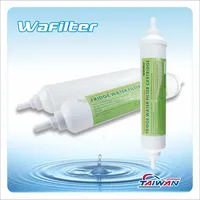 Cartouche d'épurateur d'eau de réfrigérateur de ménage de charbon actif filtre à eau de bloc de carbone de rendement élevé