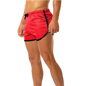 กางเกงขาสั้นผ้าไนลอนสำหรับวิ่งสำหรับผู้ชายกางเกงขาสั้นสำหรับออกกำลังกายกันลมเป็นมิตรกับสิ่งแวดล้อม - Product Image 3