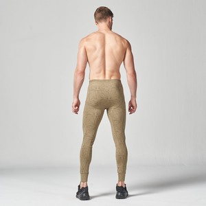 <strong>Custom</strong> Logo Full Length Elastic Waist <strong>Compression</strong> <strong>Pants</strong> Dry Sports Running Workout Tights Yoga Leggings for Men - Product Image 6