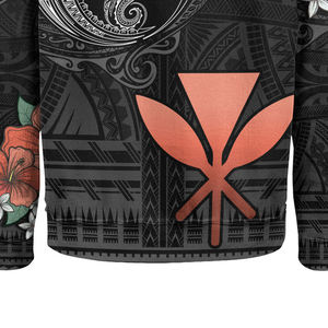Casual manga larga Hawaii sudaderas cuello redondo suelta pulóver impreso sudadera para hombres 2025 - Product Image 6